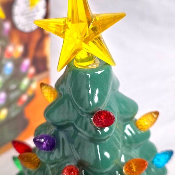 Mr. Christmas Ceramic LED Nostalgic Tree w/ Box - Picture 5 of 5